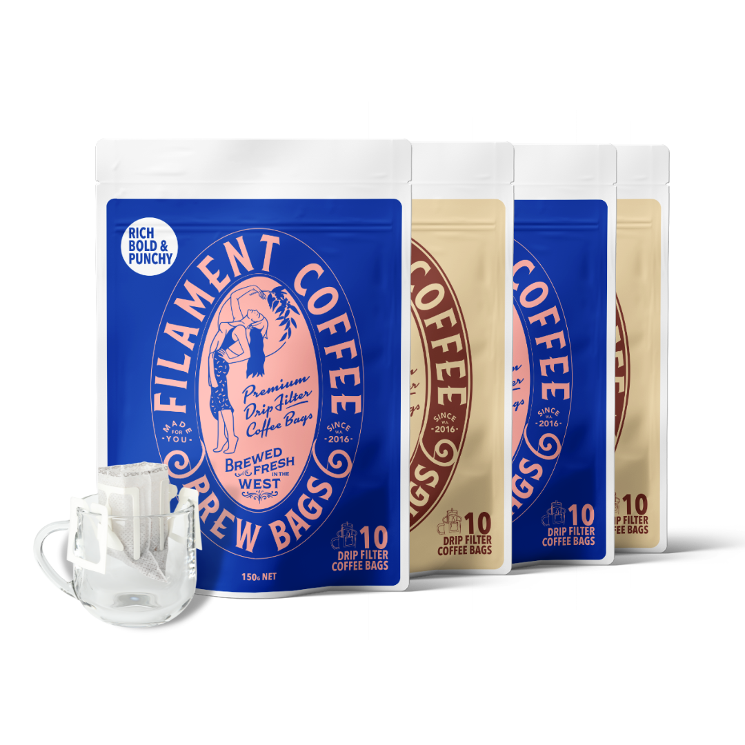 40 Cups Bundle: Drip Filter Coffee Bags Save 10%